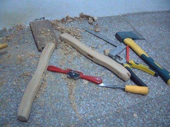 展示與對比:紅櫸木手工鋸子老式木工鋸框鋸細(xì)齒粗齒錳鋼鋸條.